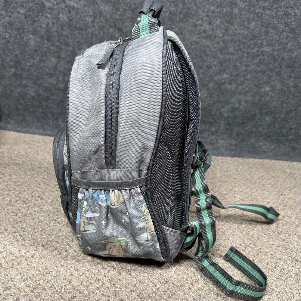 Pottery Barn Star Wars Grogu Glow-in-the Dark Small Backpack EUC